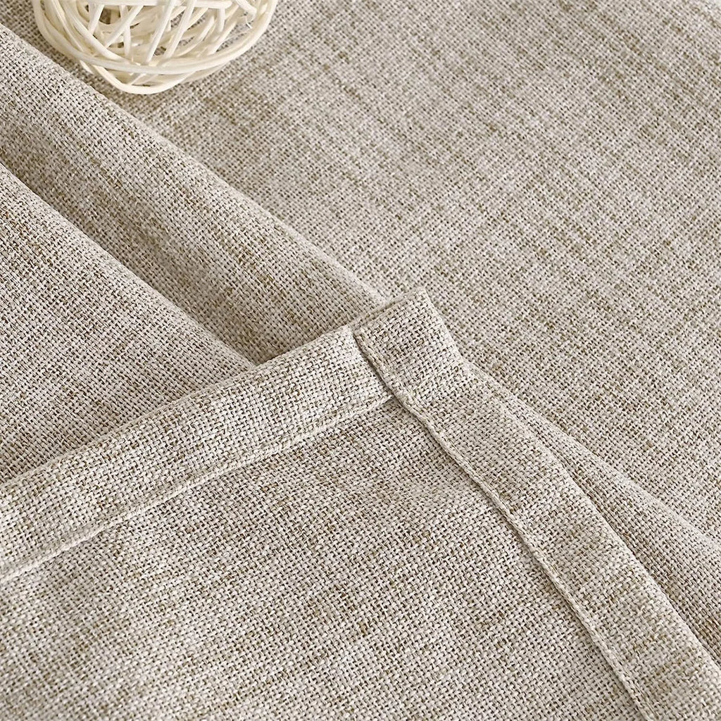 Natural Linen Curtains 1 PC