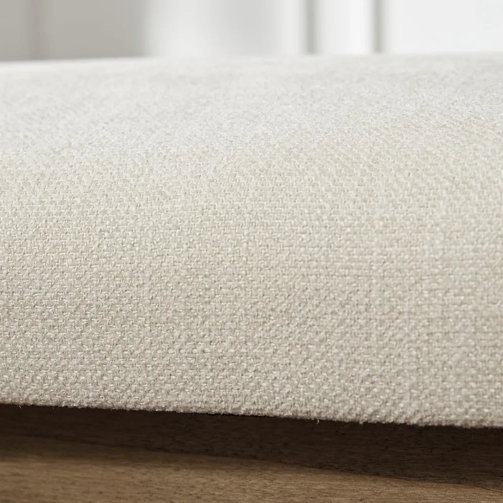 Entryway Bench, End of Bed Bench, Chenille Upholstered Shoe Bench for Bedroom, Ottoman Bench with Solid Wood Shelf, Storage Benc