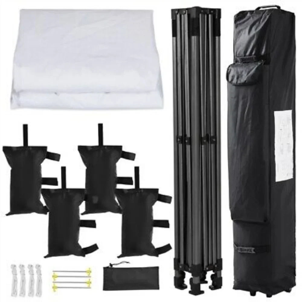 10x10' Commercial Pop UP Canopy Party Tent Folding Waterproof Gazebo Heavy Duty