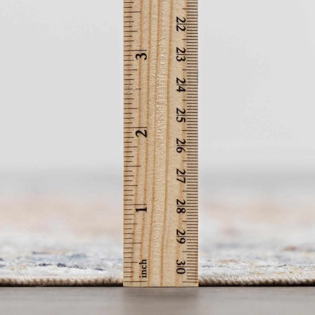 Emke Flat Pile Washable Rug