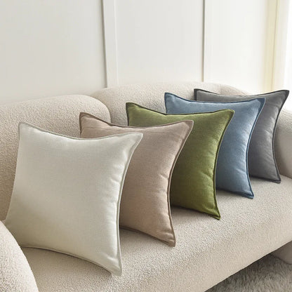 Chenille Throw Pillow Covers