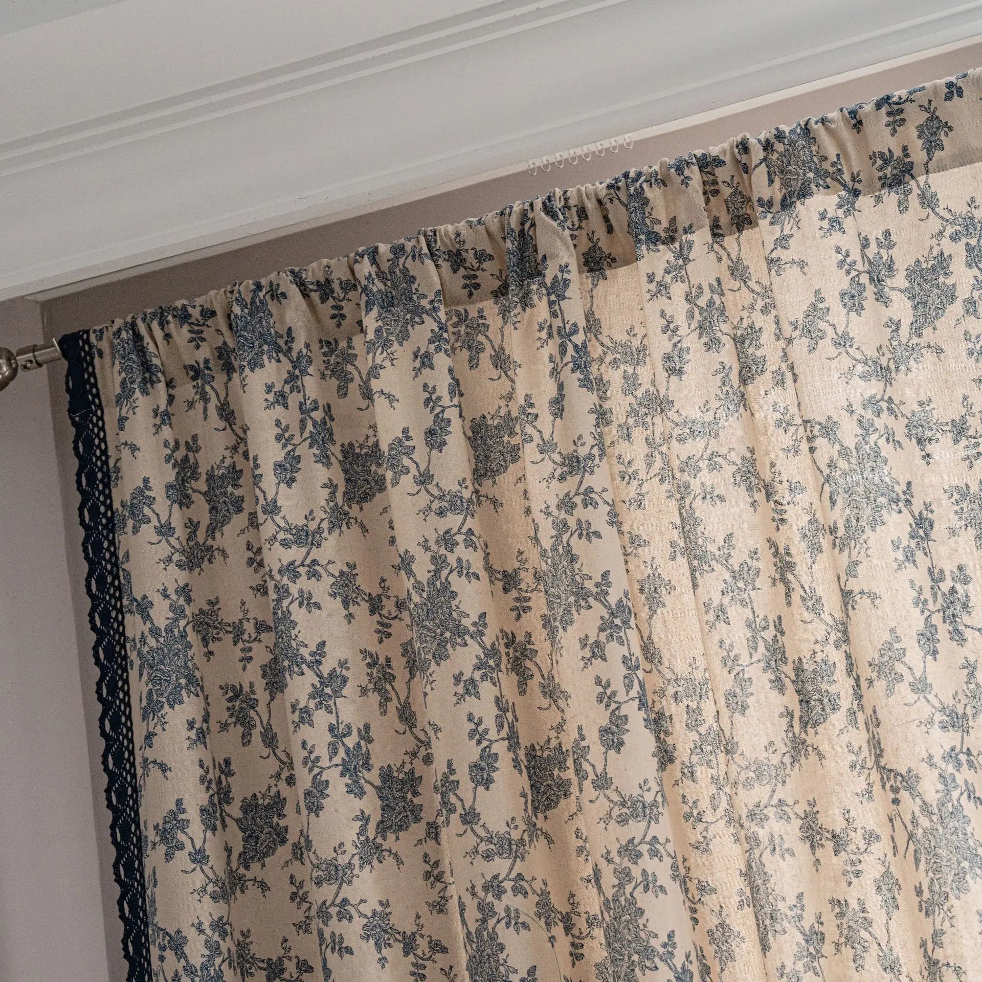 Linen Semi Blackout Curtains