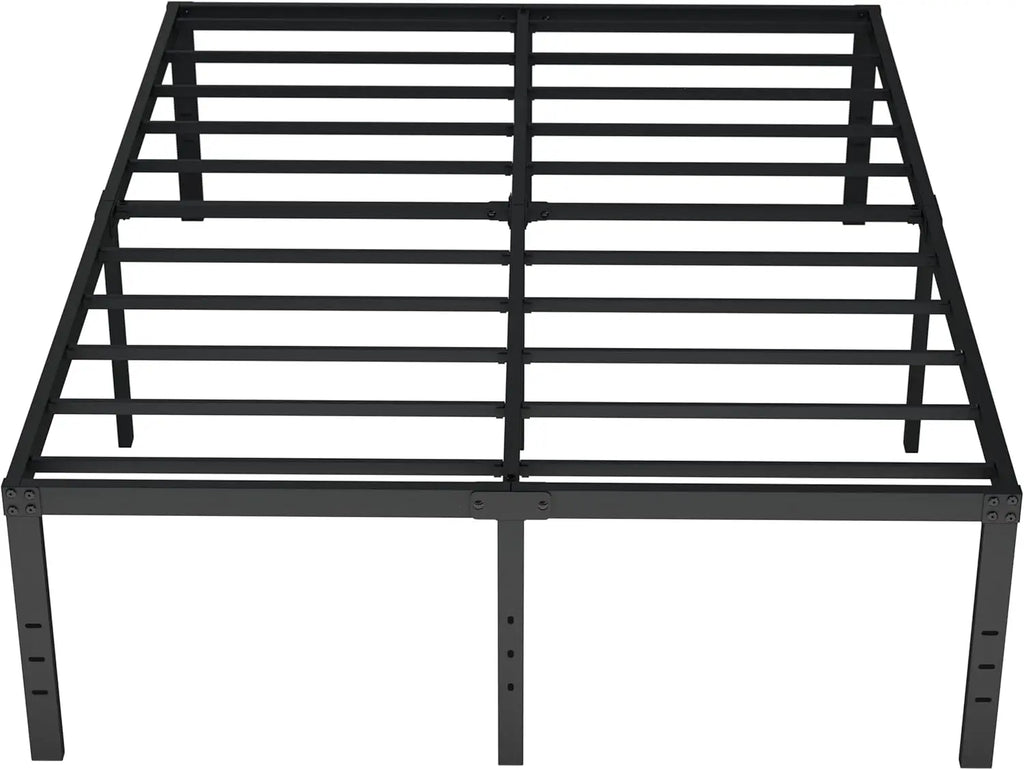 California King Bed Frames, 20 Inch Heavy Duty Metal Platform Support Up to 3000 lbs with steel Slat, No Box Spring Needed, Easy