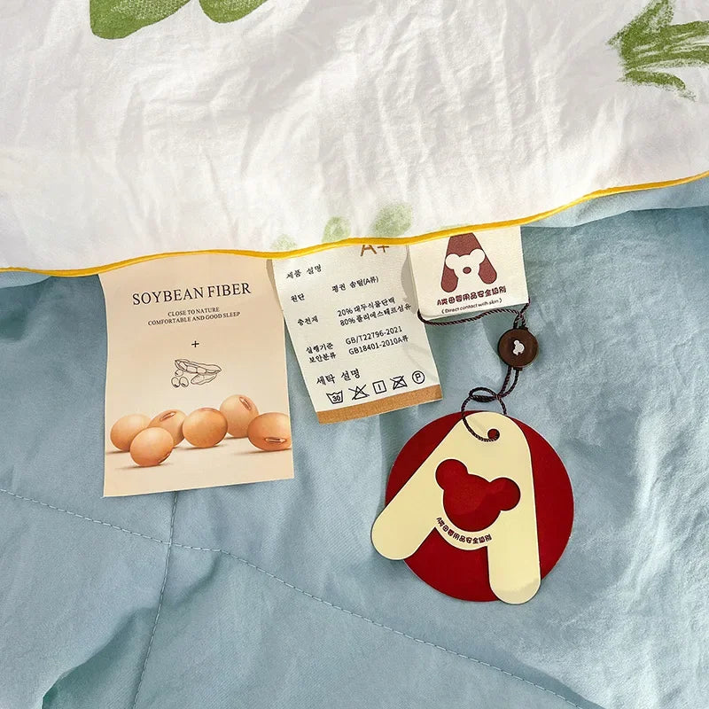 Summer Cooling Quilted Blanket Breathable Thin Air-condition Quilt Home Single Double Lightweight Comforter Duvet Bed Bedspread