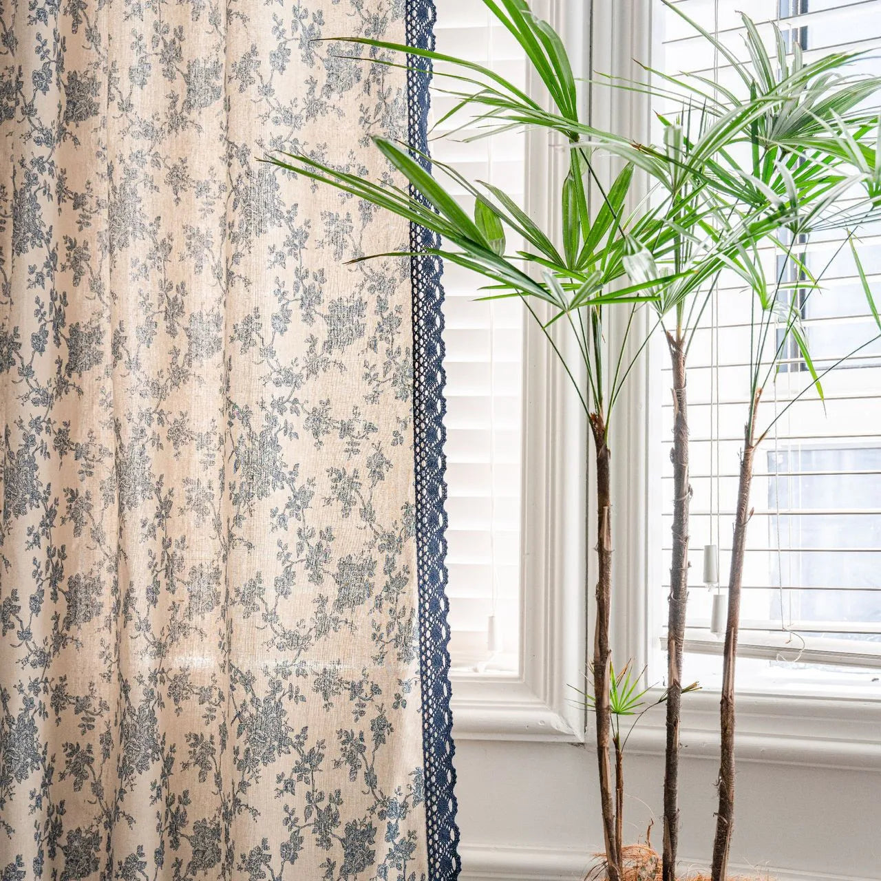 Linen Semi Blackout Curtains