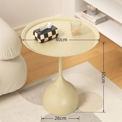 K-star Sofa Side Table Minimalist Light Luxury Small Coffee Table Mini Modern Creative Small Size Living Room Corner Table 2024