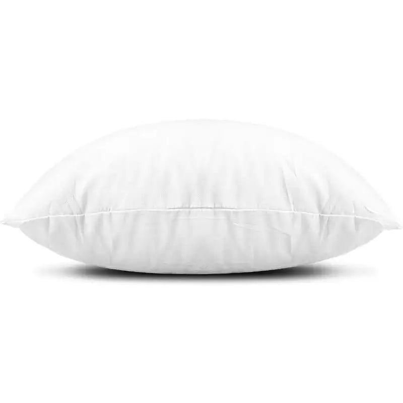 Throw Pillow Insert, Lightweight Soft Polyester Down Alternative Decorative Pillow, Sham Stuffer, Machine Washable. White, 18x18