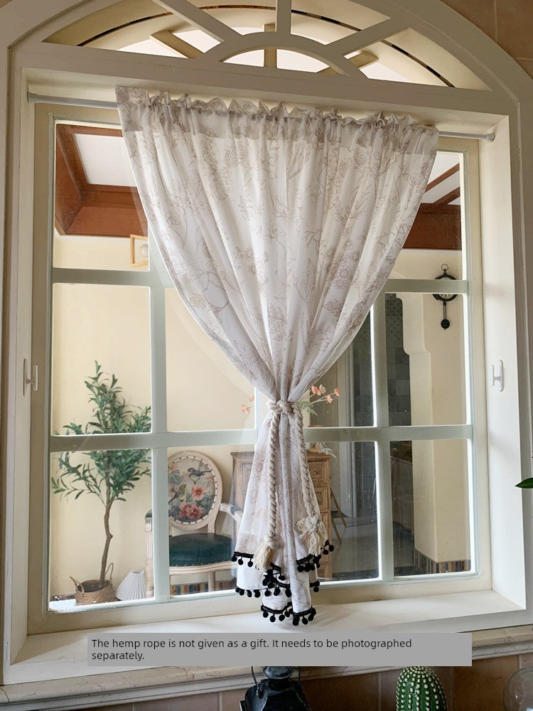 Scandinavian Kitchen Curtain