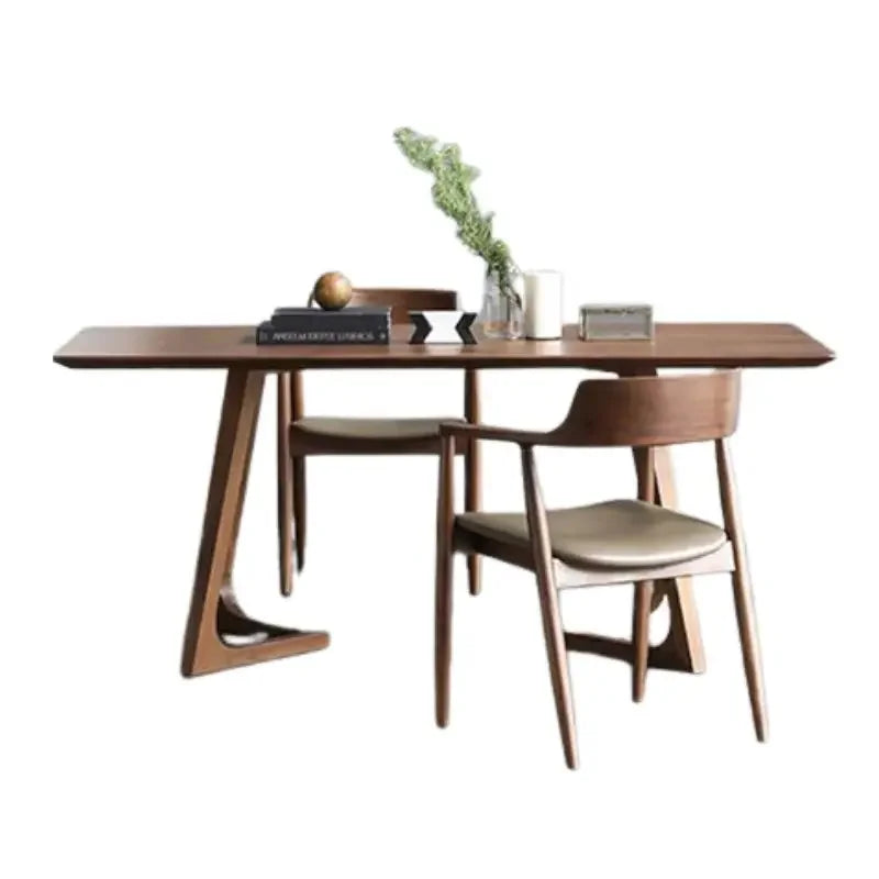 Italy Stands Dining Table Wooden Luxury Design Modern Dining Table Living Waterproof Nordic Mesa De Comedor Kitchen Furniture - LUXHOME