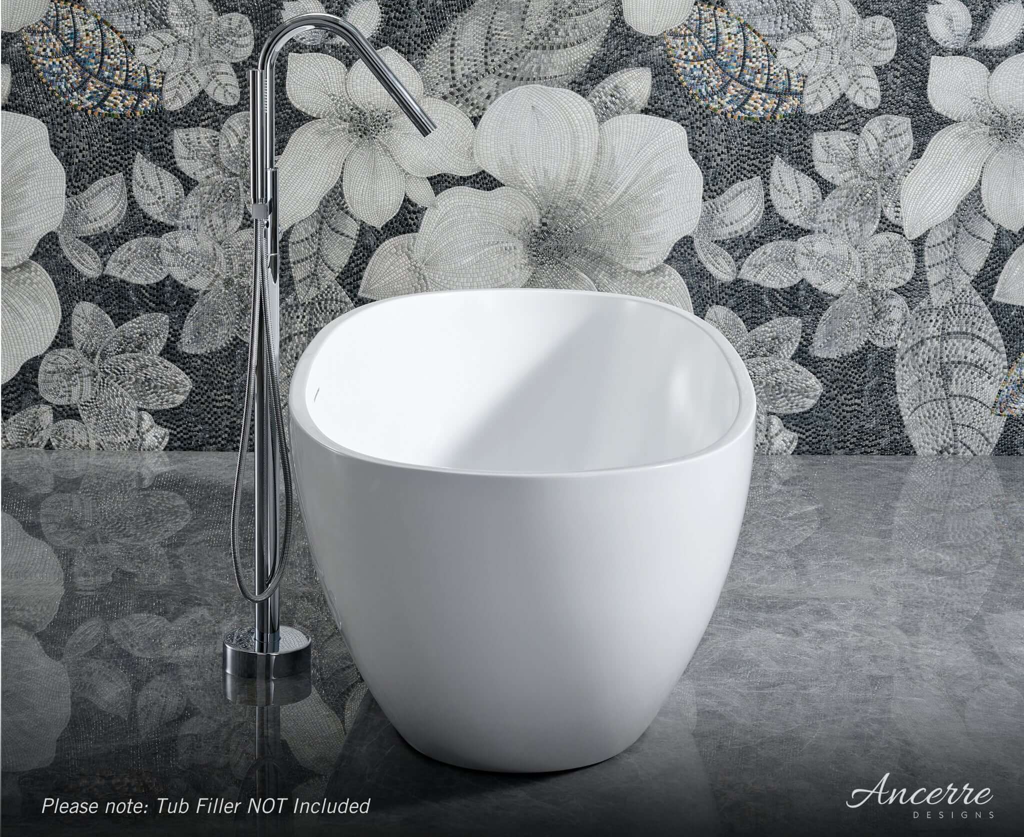 STONEBROOK Freestanding Acrylic Bathtub