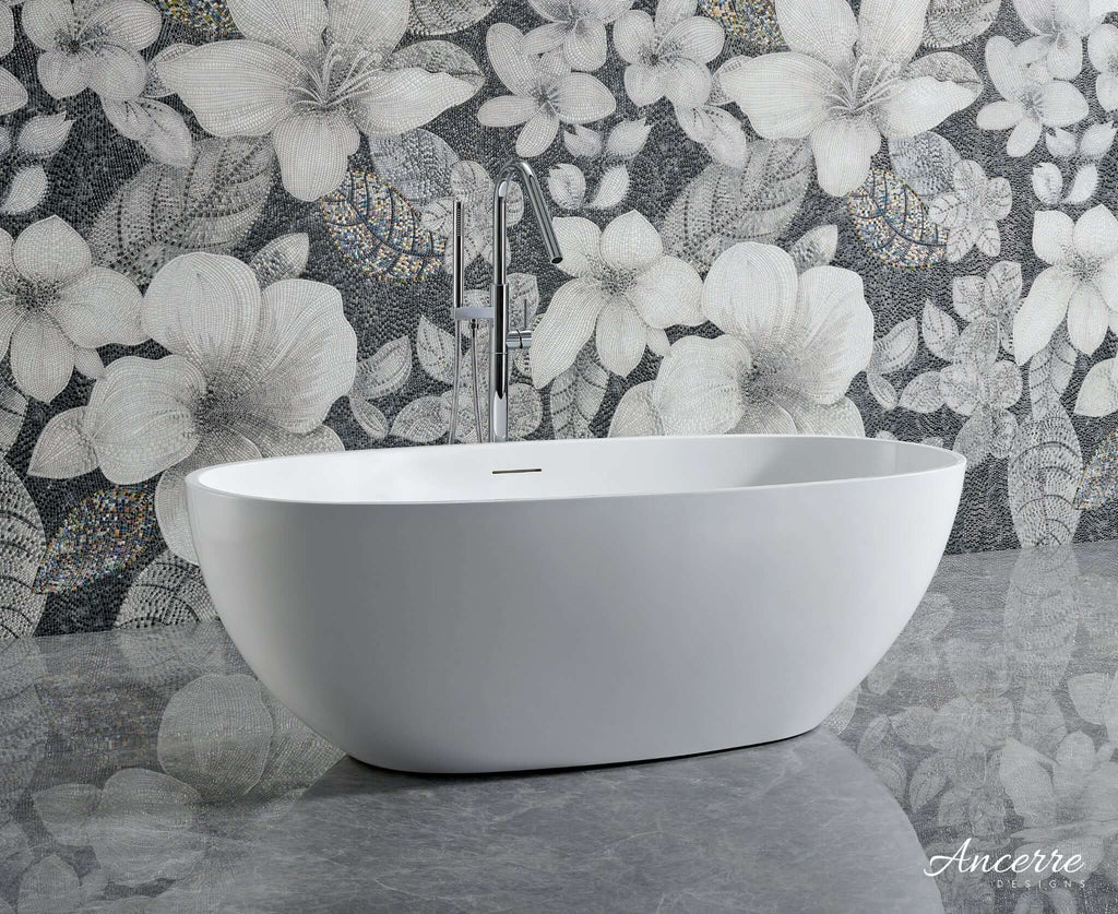STONEBROOK Freestanding Acrylic Bathtub