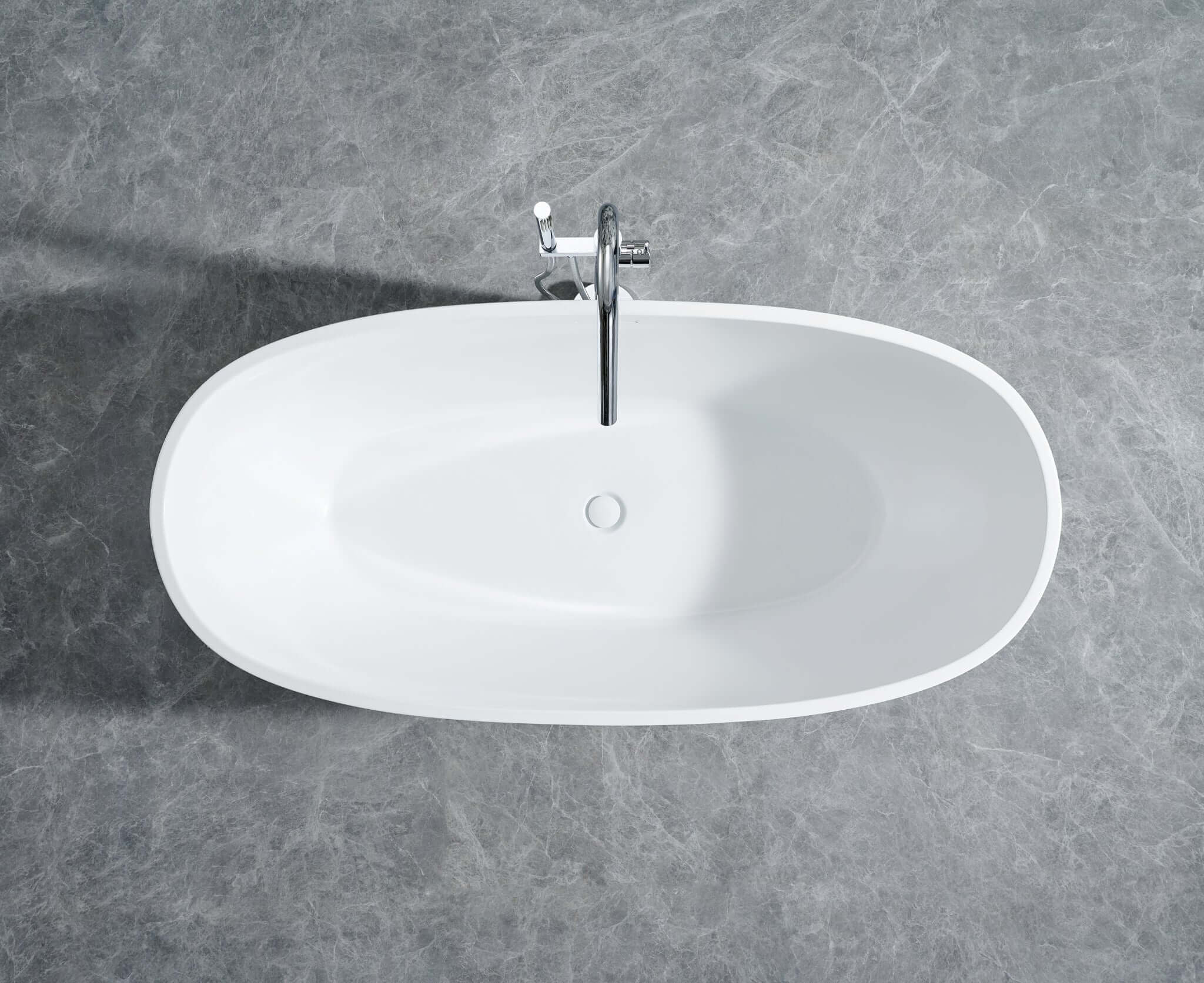 STONEBROOK Freestanding Acrylic Bathtub