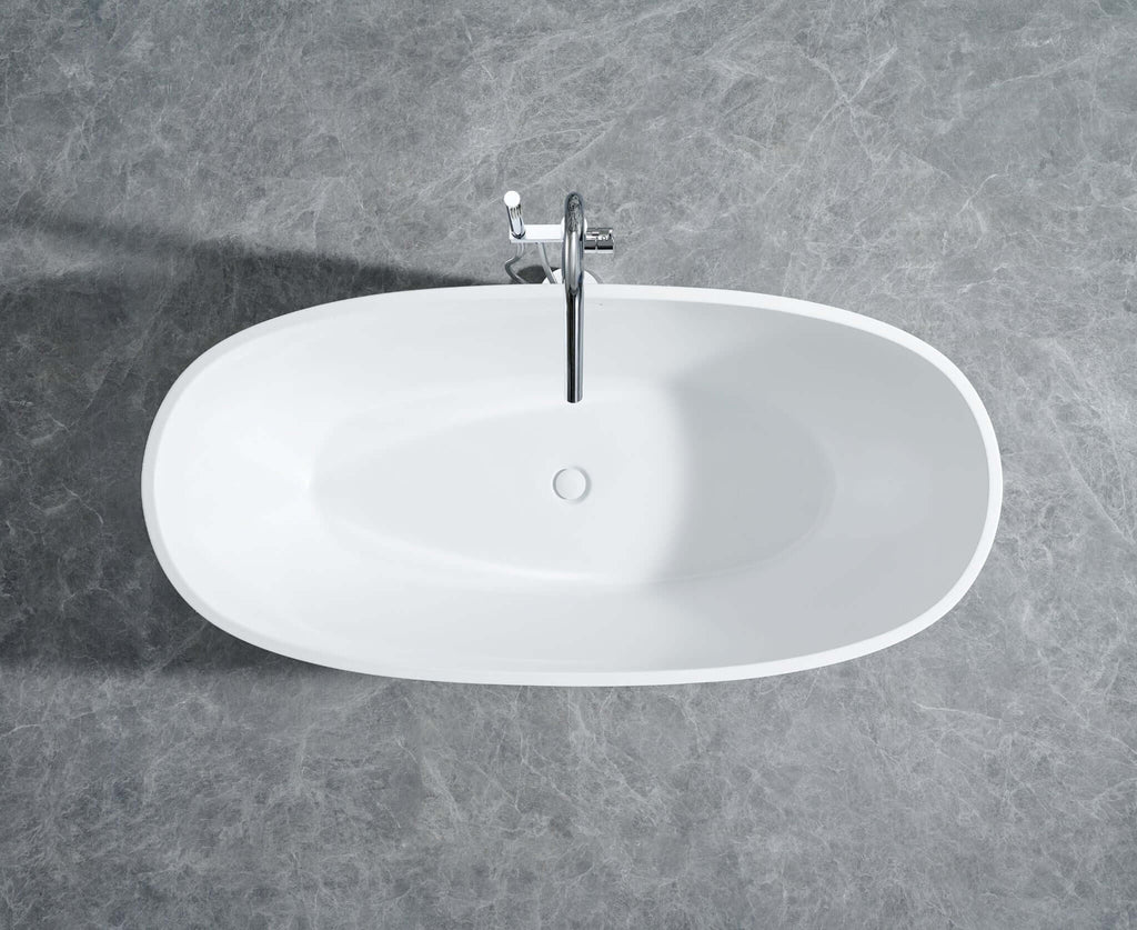 STONEBROOK Freestanding Acrylic Bathtub