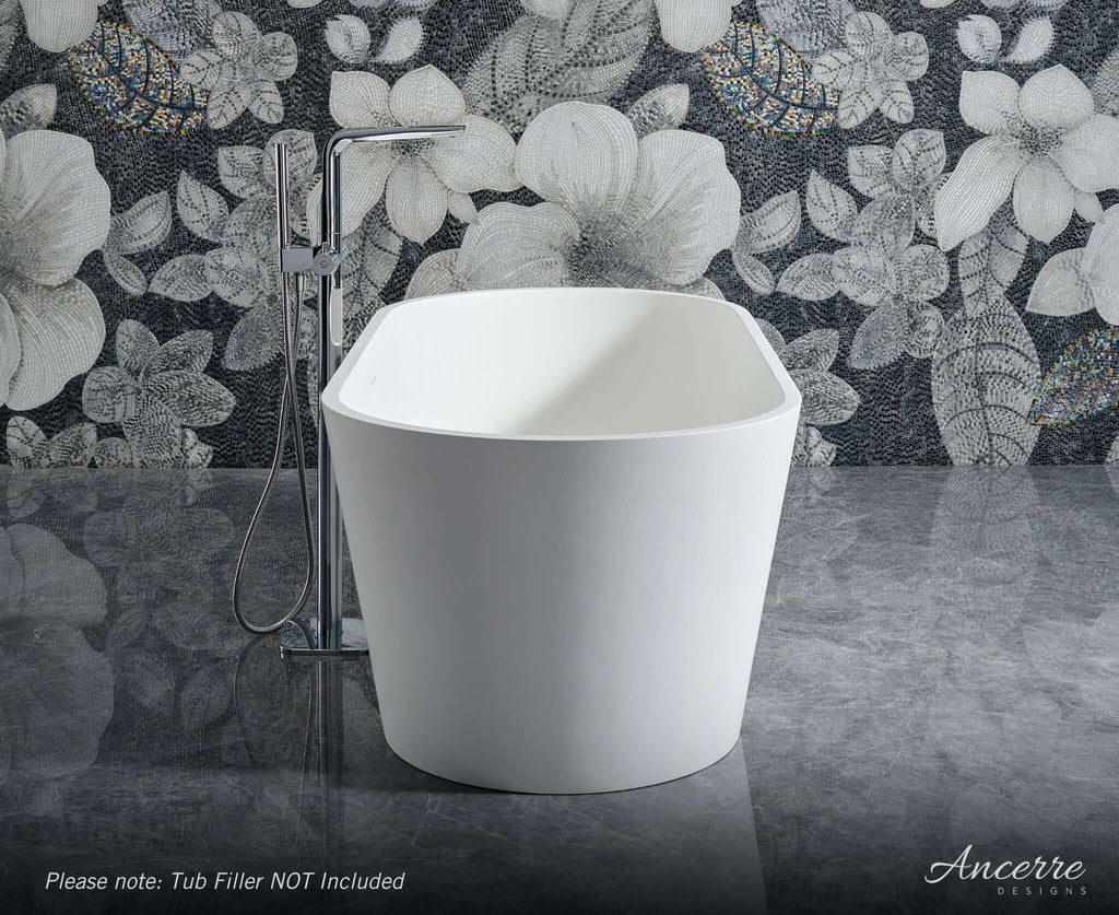 Tranquil Freestanding Solid Surface Bathtub