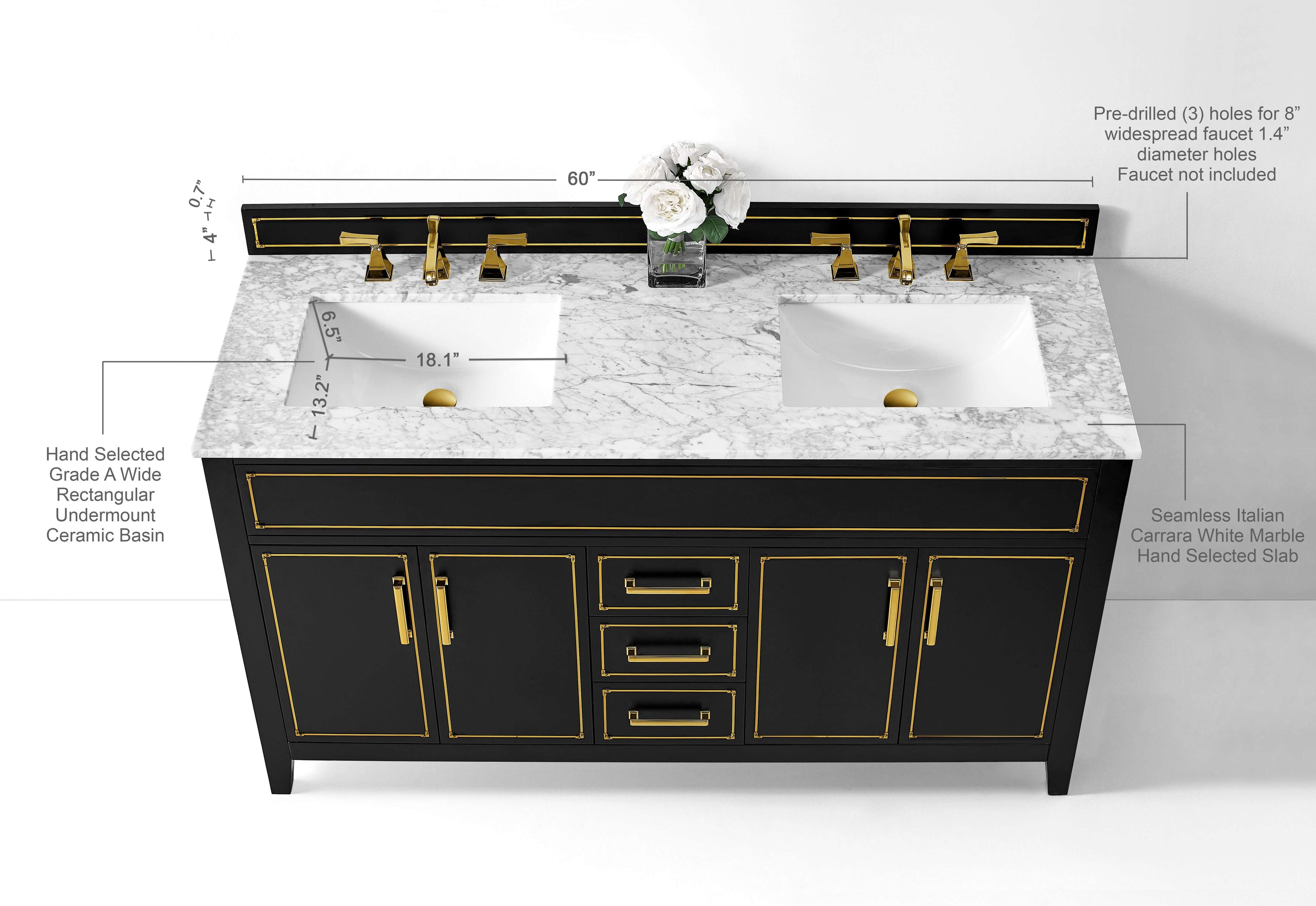 Aspen Bathroom Vanity Collection