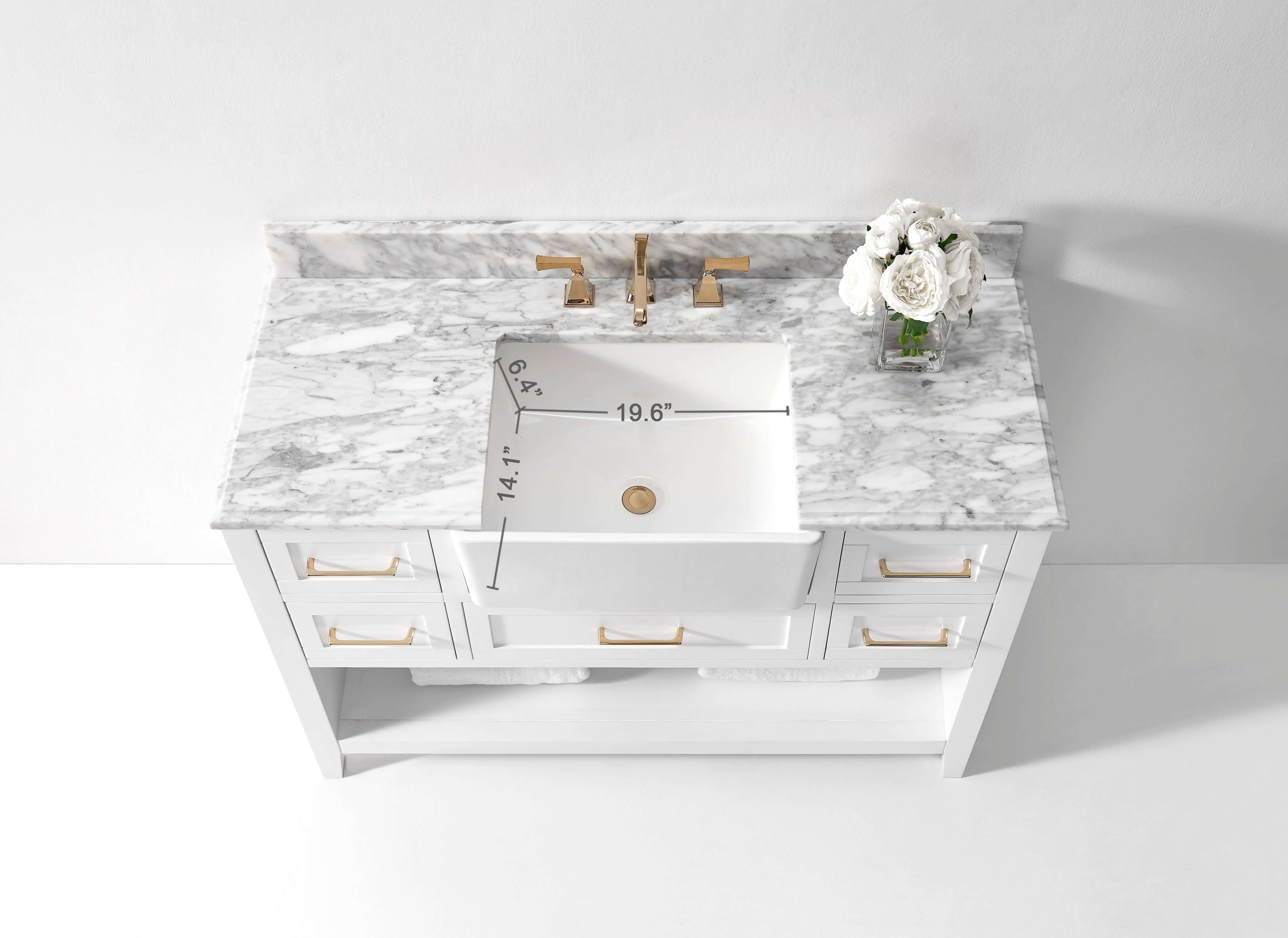 Hayley 48" Bath Vanity Set