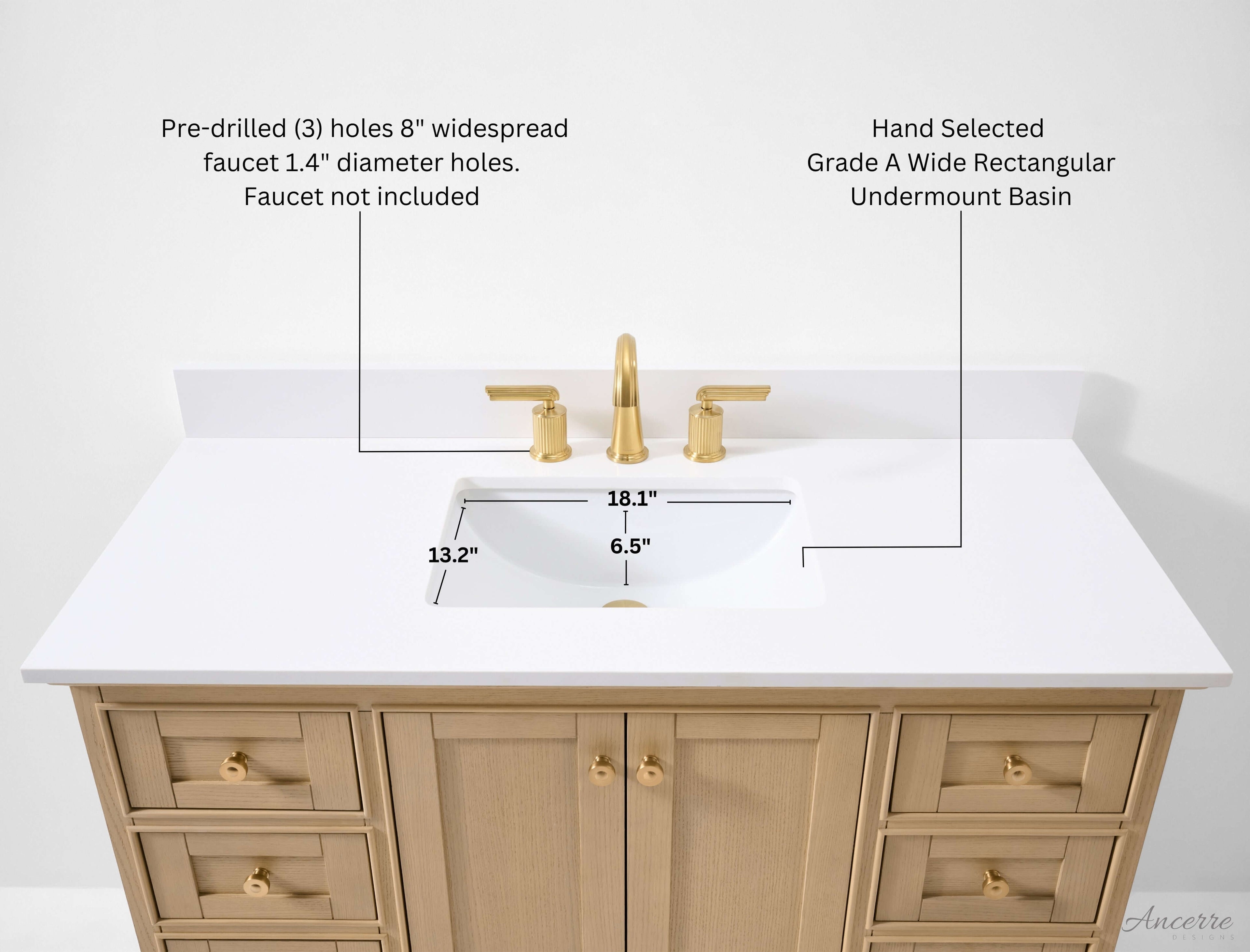 Audrey 48" Bath Vanity Set