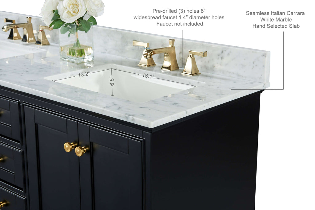 Audrey 60" Bath Vanity Set