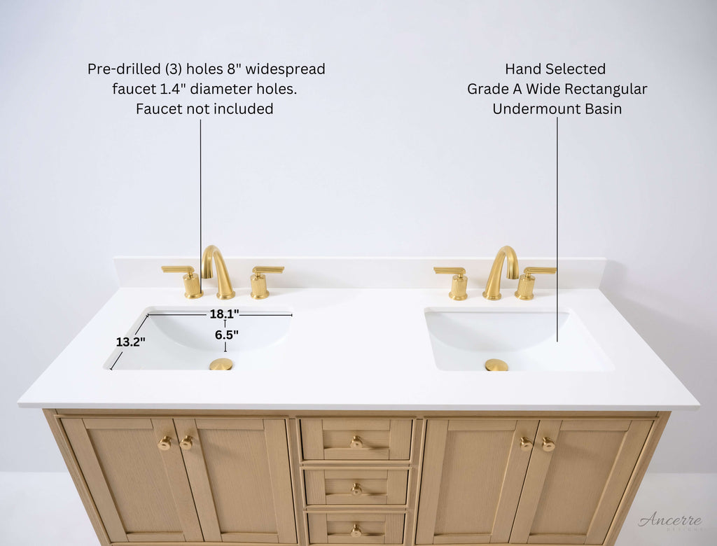 Audrey 60" Bath Vanity Set