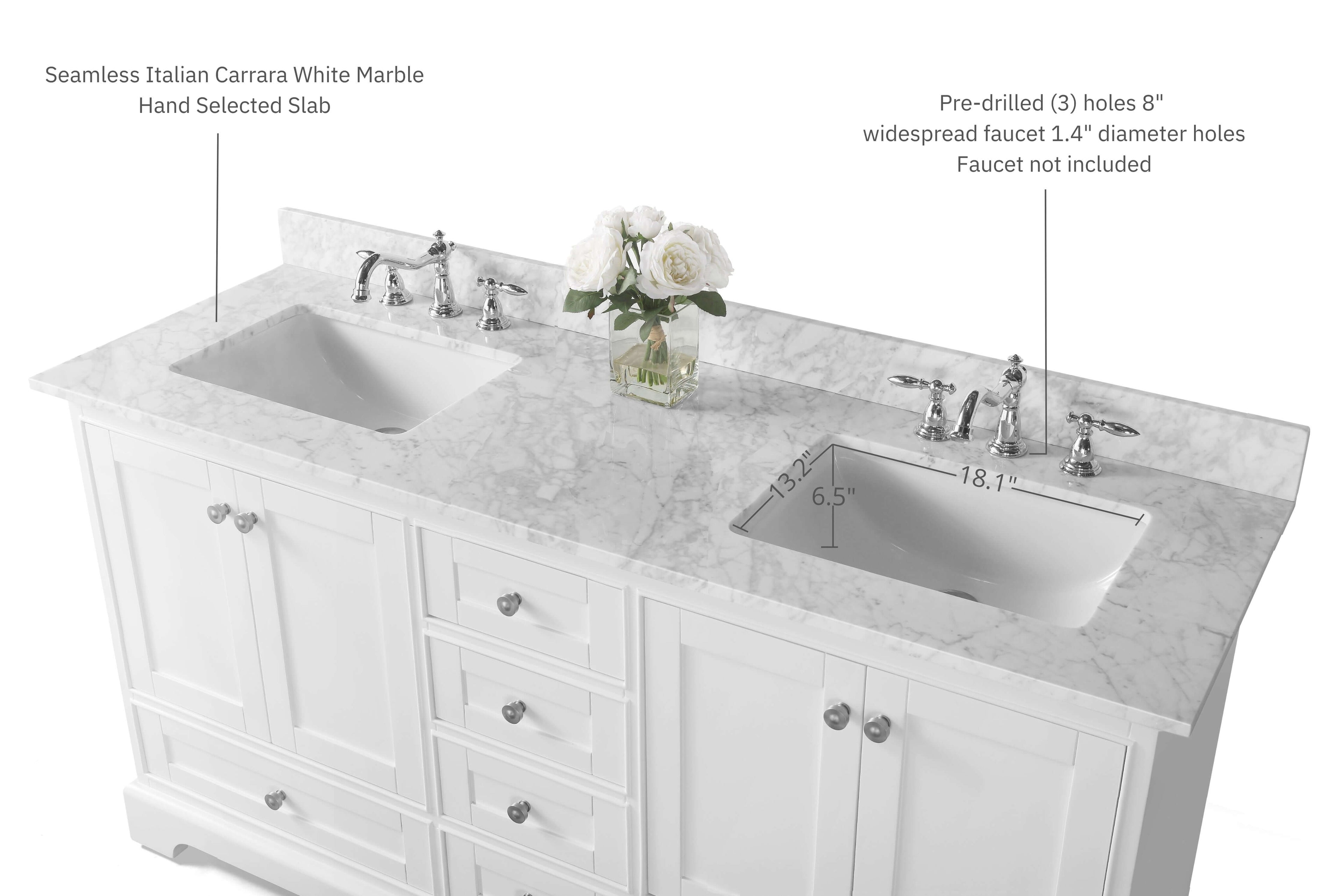 Audrey 72" Bath Vanity Set