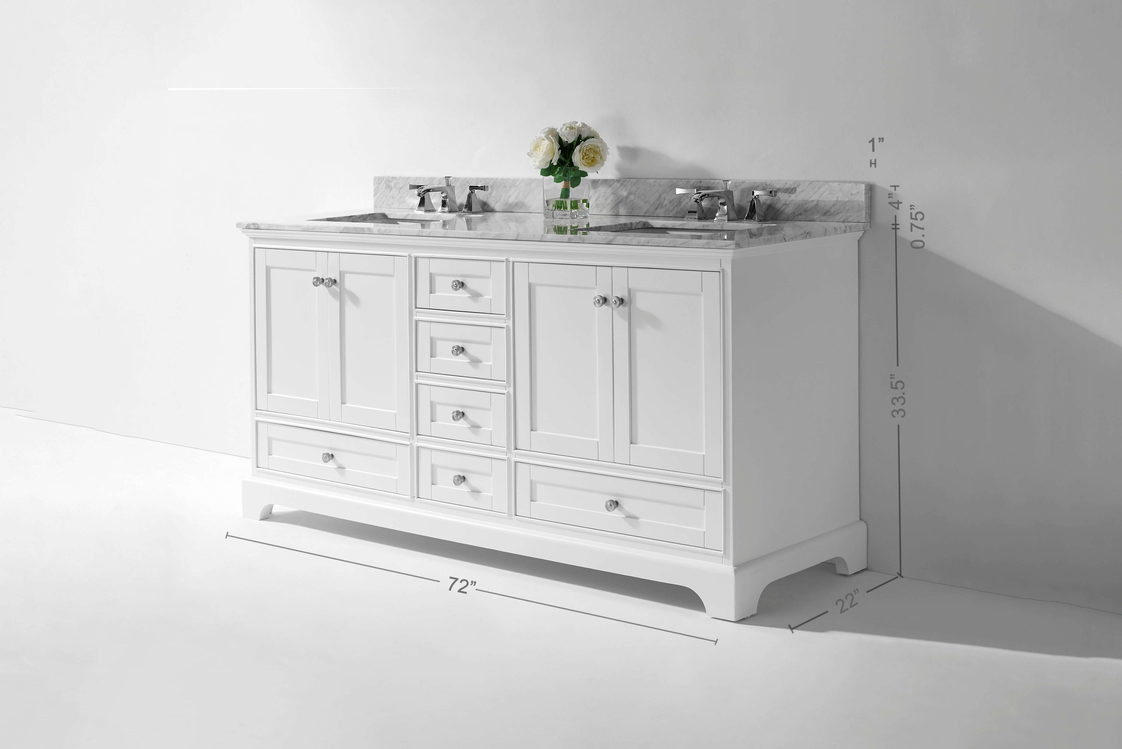 Audrey 72" Bath Vanity Set