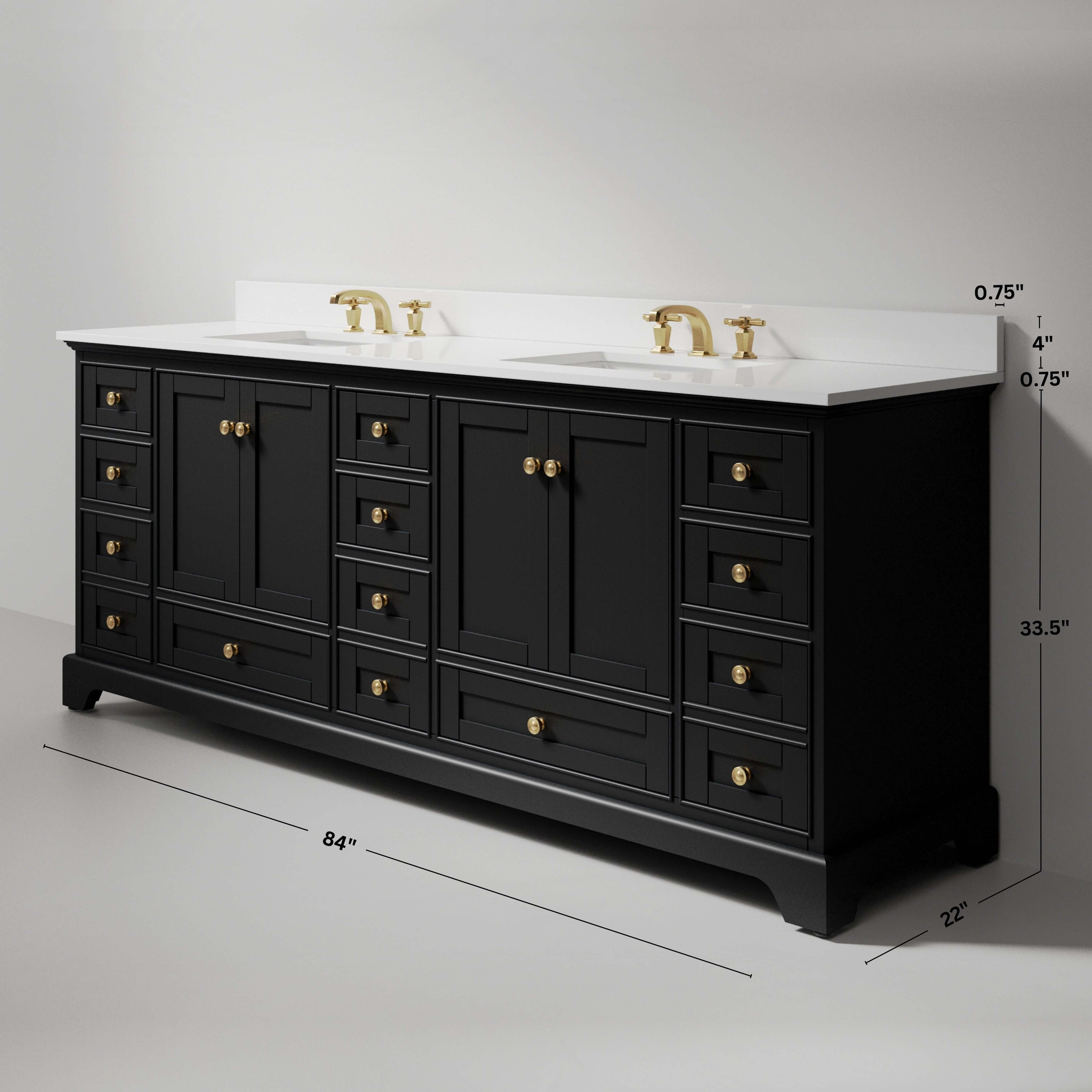 Audrey 48" Bath Vanity Set