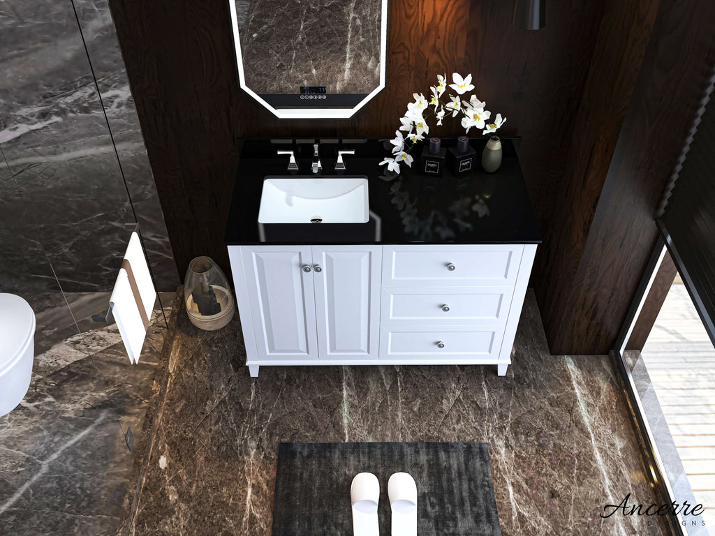 Hannah Bathroom Vanity Collection in White