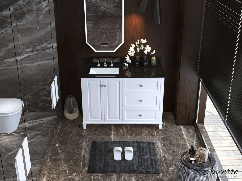 Hannah Bathroom Vanity Collection in White
