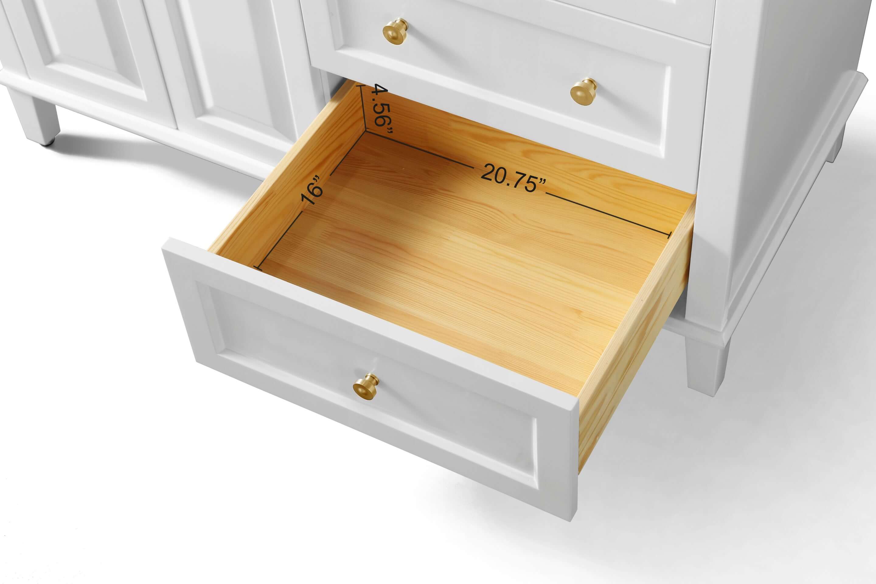 Hannah Bathroom Vanity Collection in White