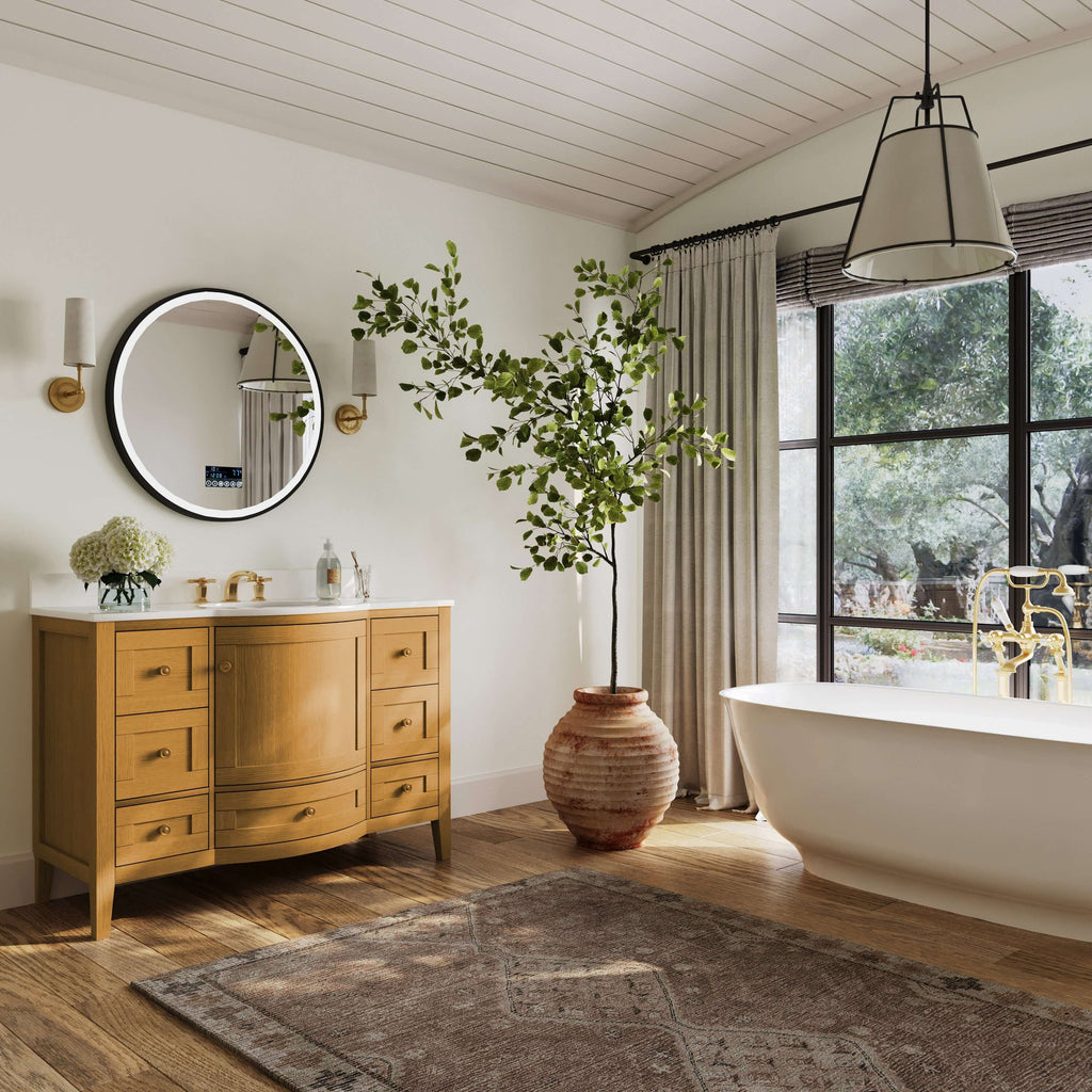 Lauren Bathroom Vanity Collection in Sienna Finish