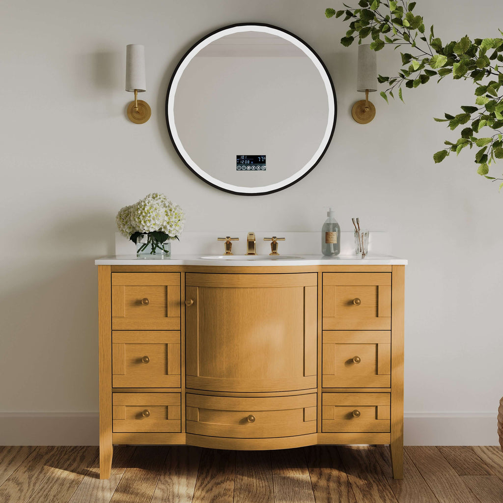 Lauren Bathroom Vanity Collection in Sienna Finish