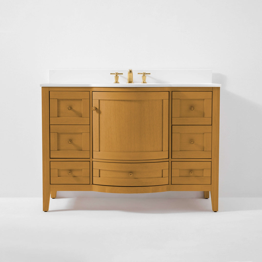 Lauren Bathroom Vanity Collection in Sienna Finish