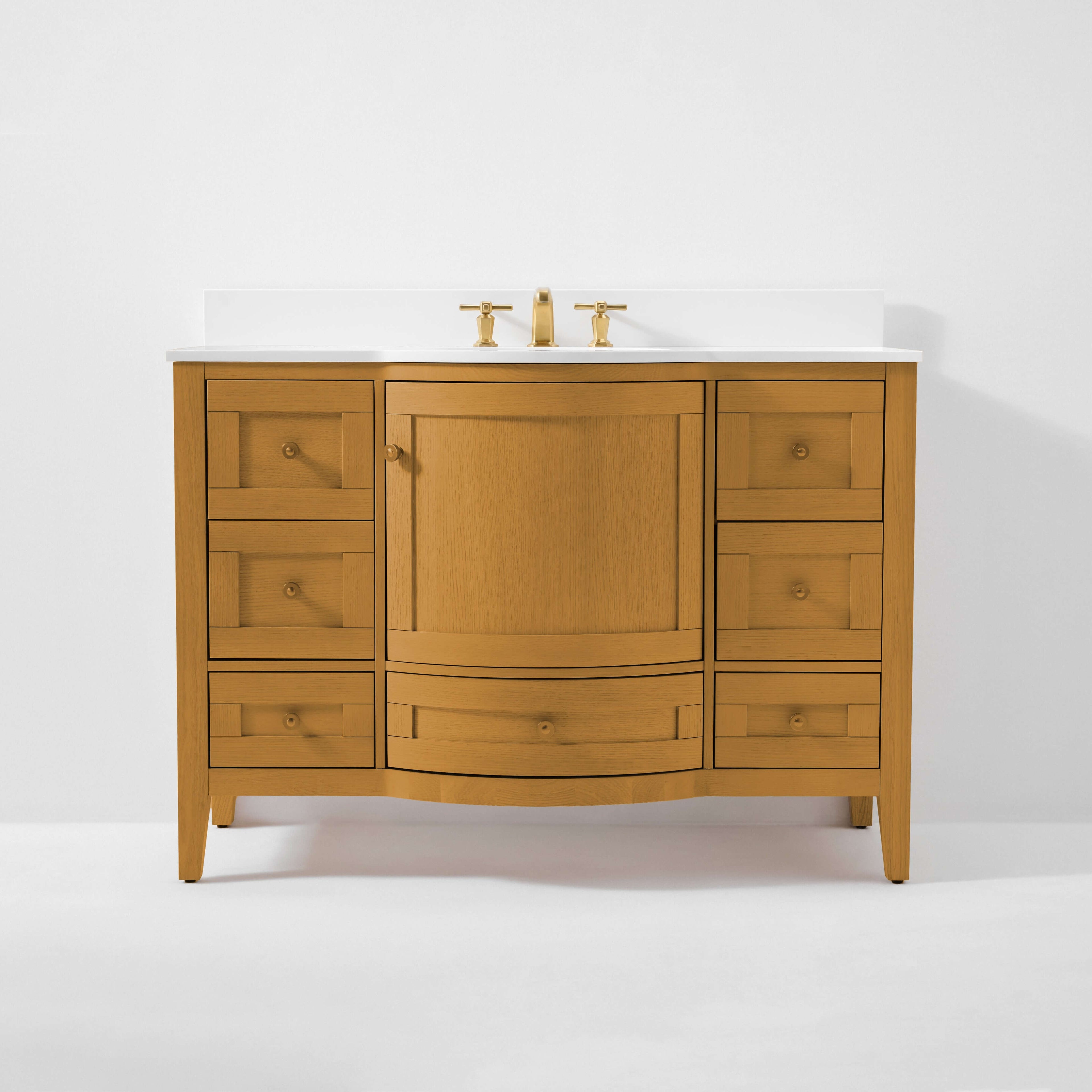 Lauren Bathroom Vanity Collection in Sienna Finish