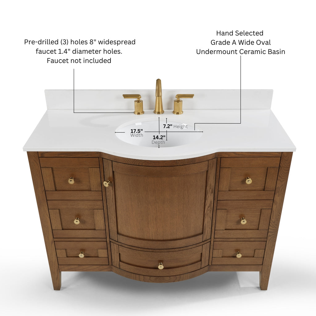 Lauren 42" Bath Vanity Set