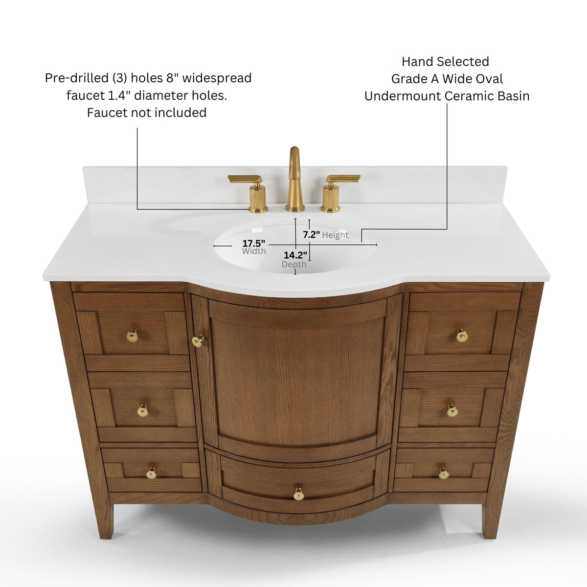 Lauren 42" Bath Vanity Set