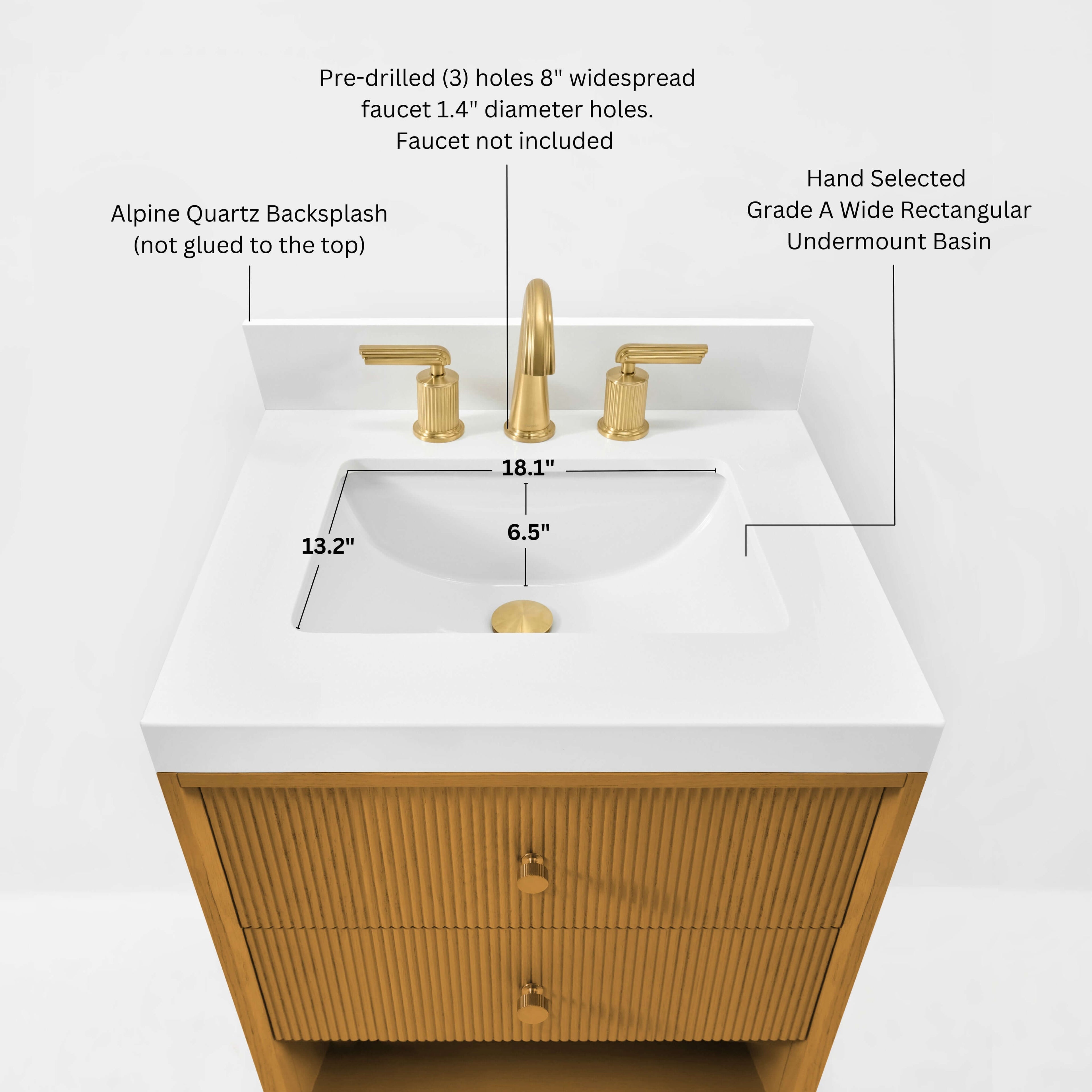 Momo Bathroom Vanity Collection in Sienna Finish