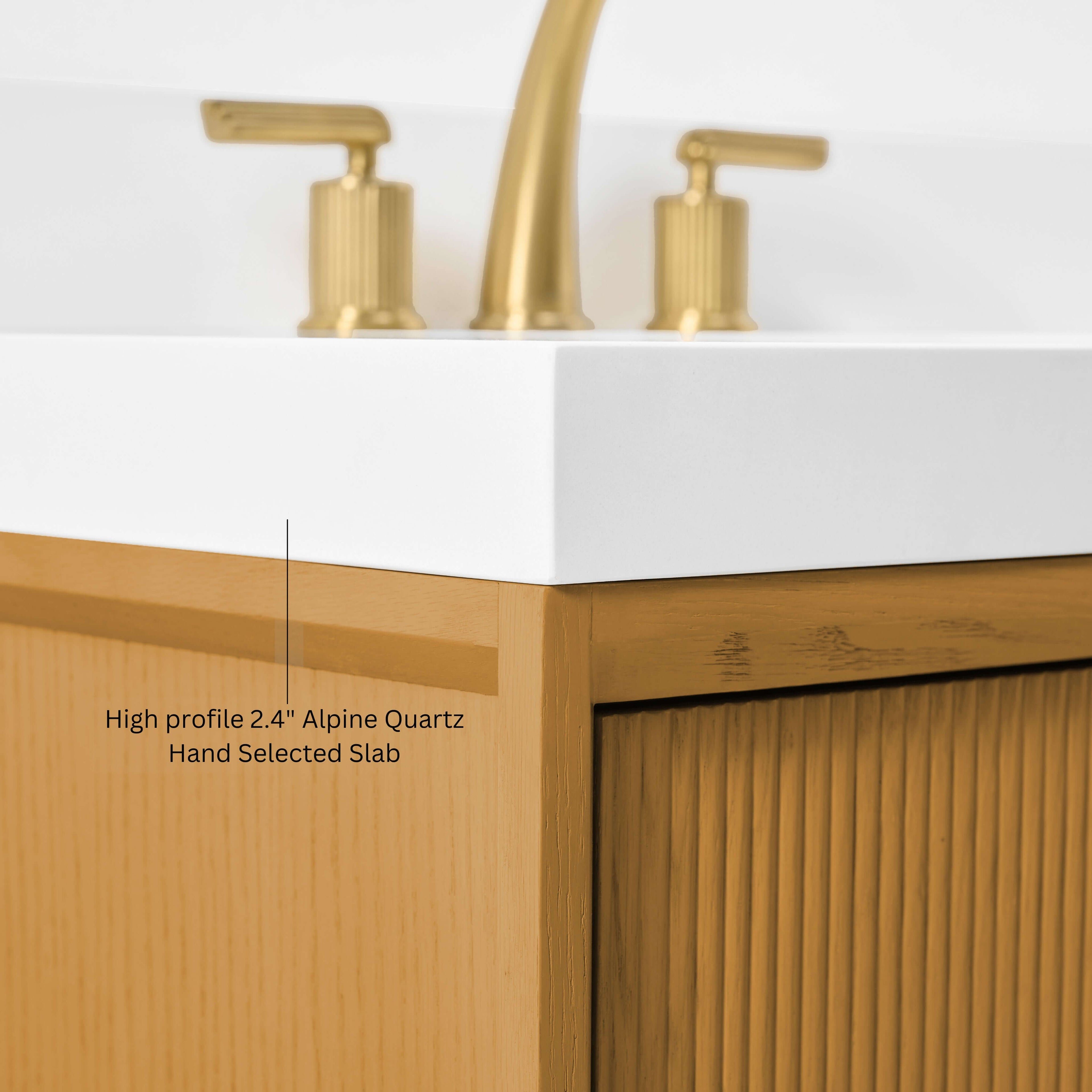 Momo Bathroom Vanity Collection in Sienna Finish