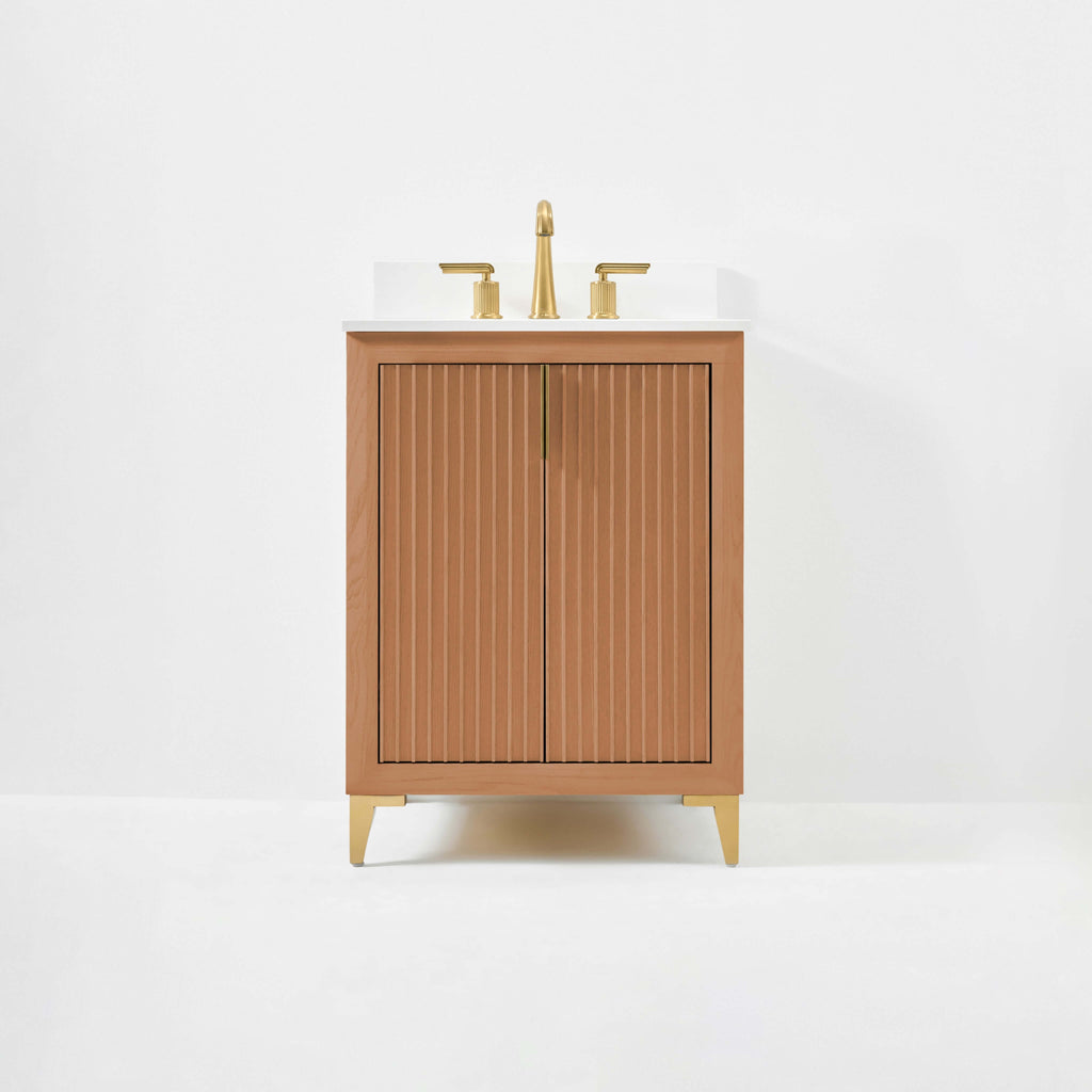 Turlington Bathroom Vanity Collection in Sienna Finish