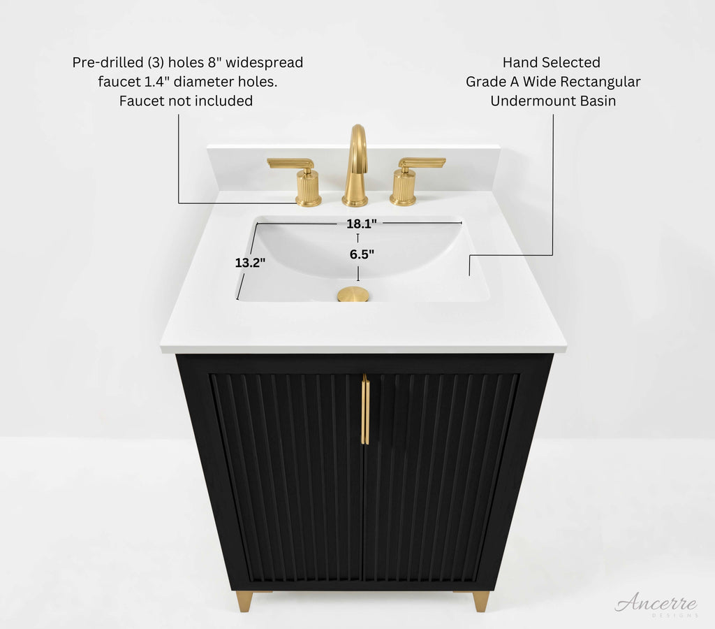 Turlington 24" Bath Vanity Set