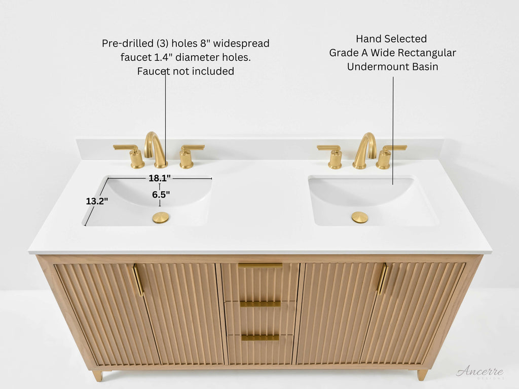 Turlington 60" Bath Vanity Set