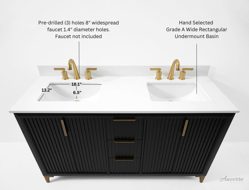 Turlington 60" Bath Vanity Set