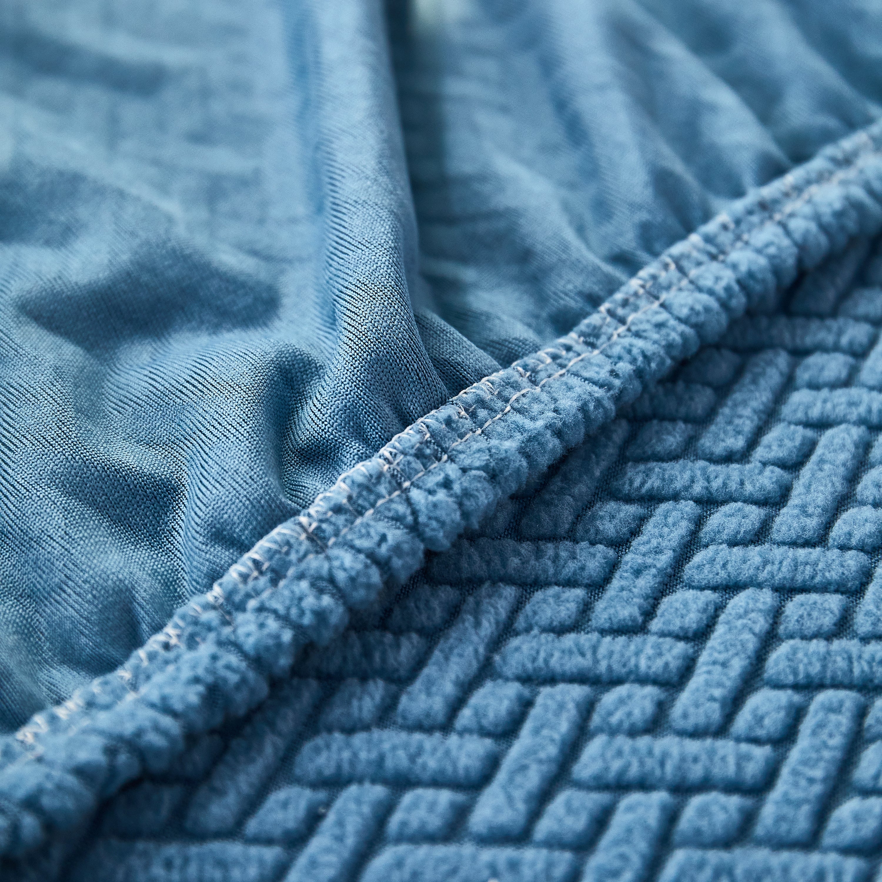 High Stretch Separate Cushion Covers Sofa Slipcover for L-Shaped Sectional Couch