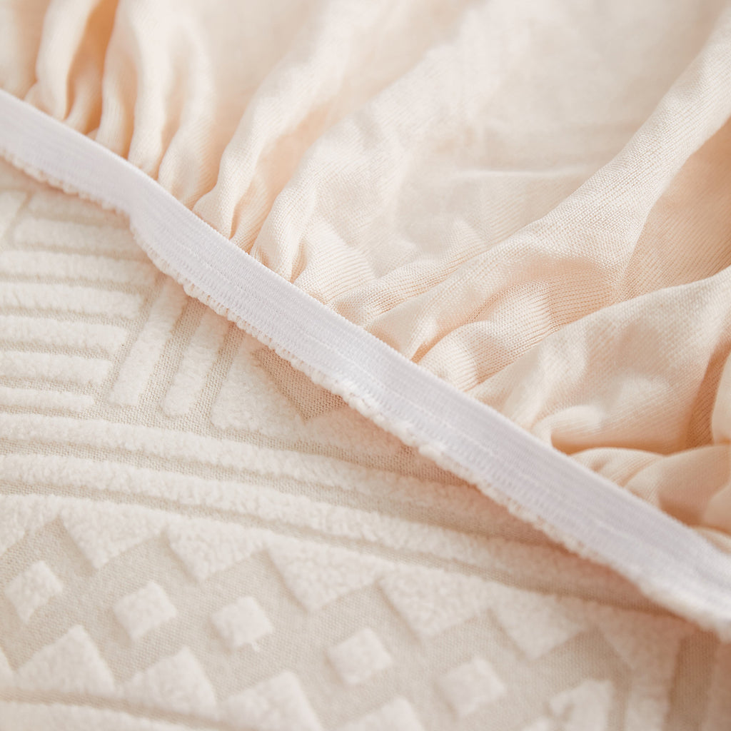 Stretchable Chaise Lounge Sofa Covers and Couch Seat Covers with Skirt for Sectional Couches