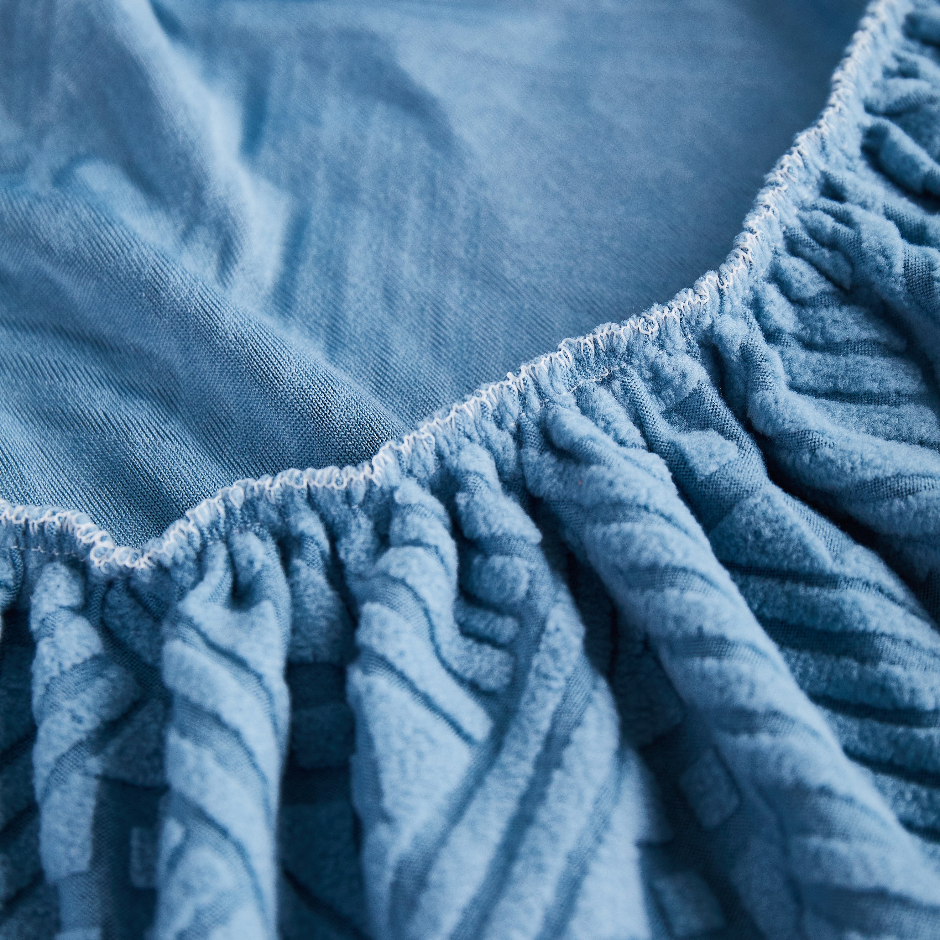 Stretchable Chaise Lounge Sofa Covers and Couch Seat Covers with Skirt for Sectional Couches