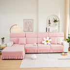 Stretch Sofa Covers for Couch Seats and Cushions, Suitable for 1/2/3/4/L Seater Sofas and Couches