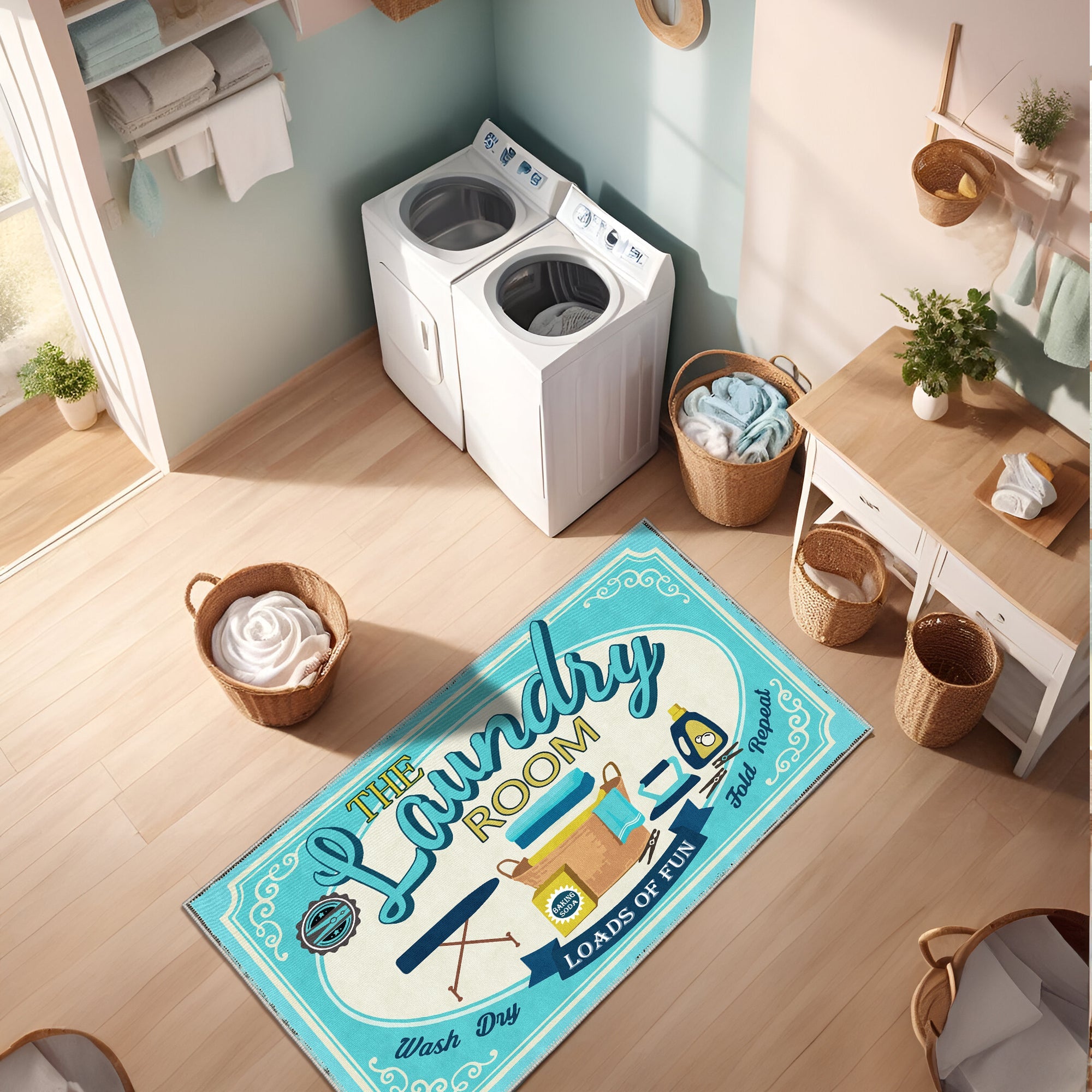Lily Laundry Room Rug