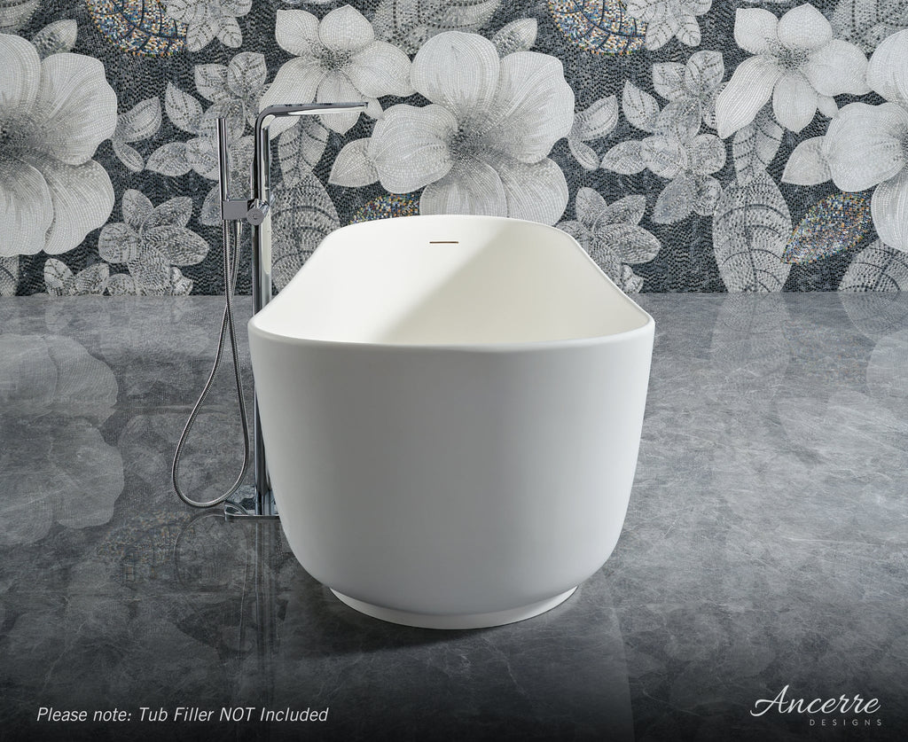 Whitmore Freestanding Solid Surface Bathtub