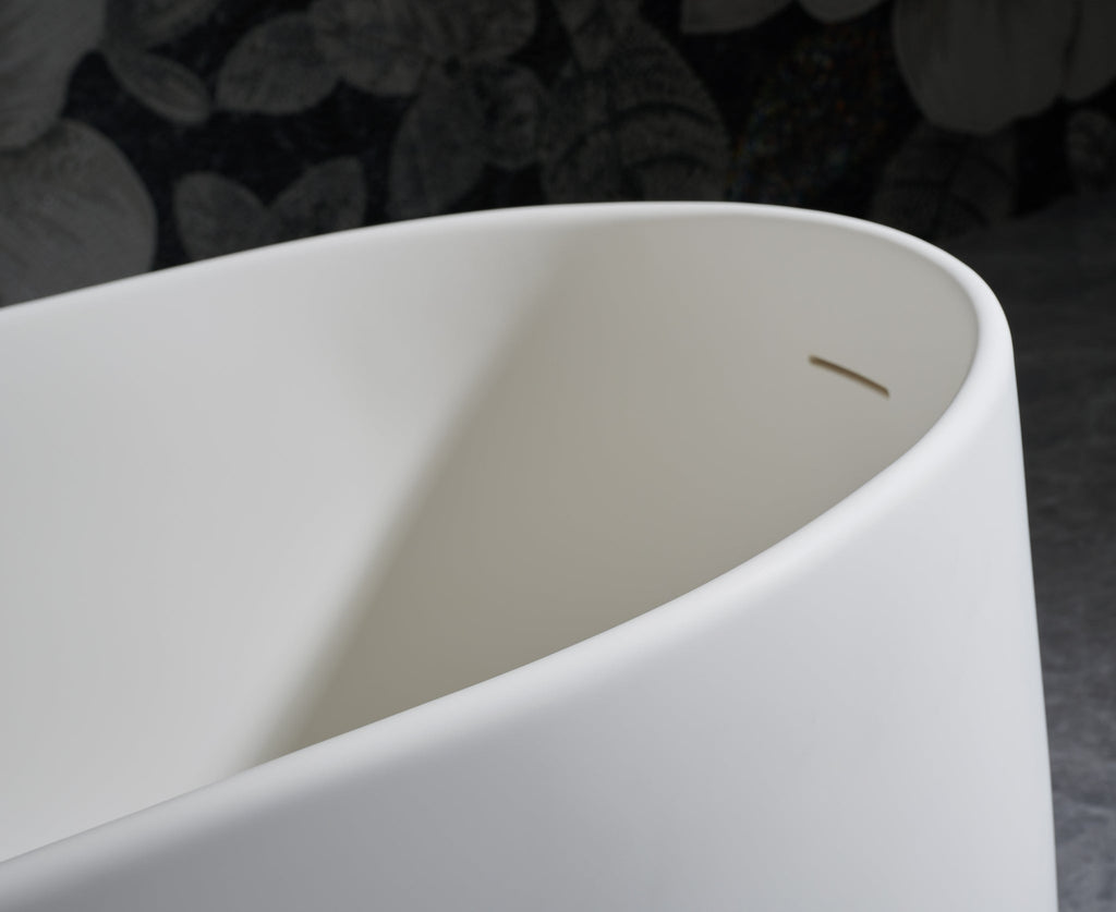 Whitmore Freestanding Solid Surface Bathtub