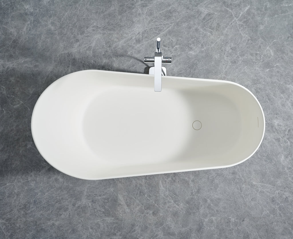 Whitmore Freestanding Solid Surface Bathtub