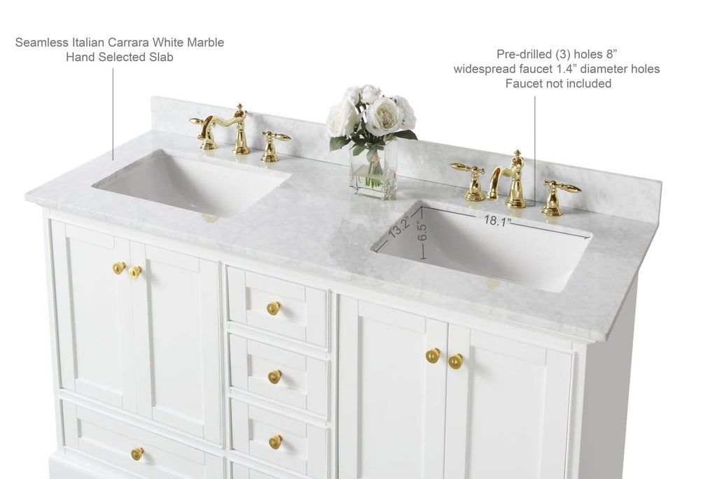 Audrey 60" Bath Vanity Set